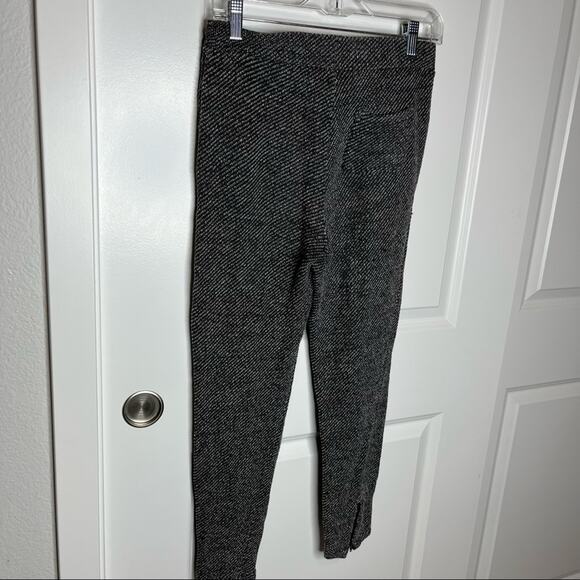 Madewell Black & White Knit Zip Pull On Joggers Size Small - Picture 6 of 7